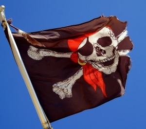 Piratenflagge: Filesharing-Tricks sollen helfen (Foto: Hofschlaeger/pixelio.de)