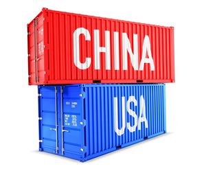 Container China-USA: Deutsche Exporteure leiden (Bild: AbsolutVision/pixabay.de)