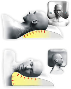 Klangkissen zur Behandlung von Tinnitus - Ohrensausen als Zubehör für die Klangtherapie und Neurostimulation