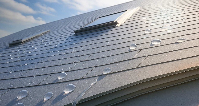 Neuartiges Dach kühlt und produziert Wasser