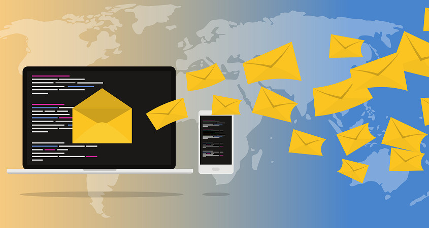 Arbeitnehmer erhalten am Tag rund 53 E-Mails