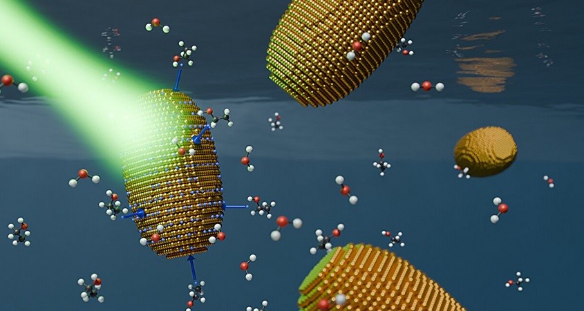 Forscher produzieren mit Nanogold Wasserstoff
