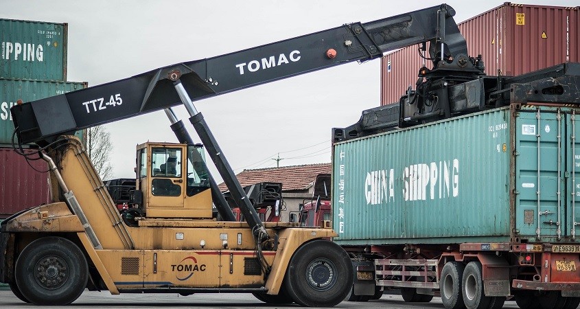 Containerumschlag-Index versprüht Optimismus