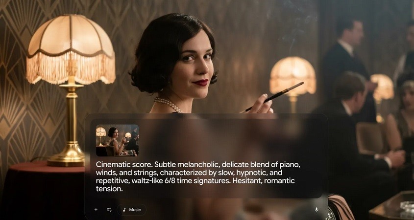 Music Generator "Lyria 3" nun in Googles Gemini