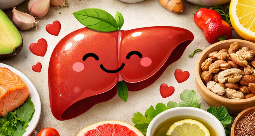 Testosteron und Ernährung für Leber bedeutsam