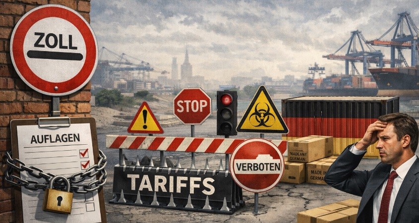 Handelshemmnisse belasten deutsche Firmen