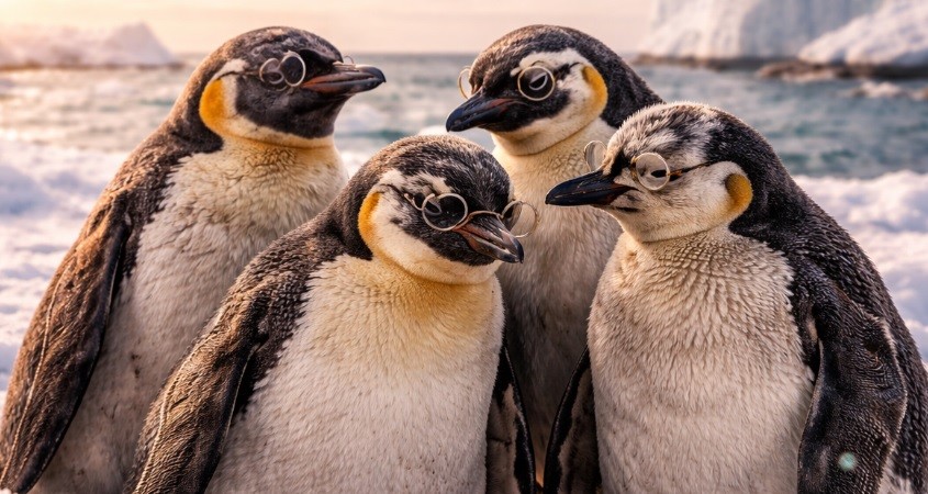 Wohlversorgte Pinguine werden schneller alt