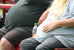 Zu dick: Übergewicht fördert das Krebsrisiko (Foto: flickr.com/Tony Alter)