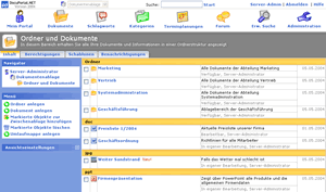 Teams organisiert mit DocuPortal.NET Team Edition ab 499.-- EUR!
