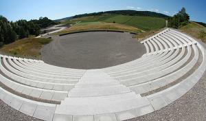Das neue Amphitheater in Hüntwangen