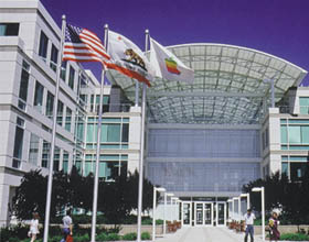 Apple-Stammsitz im kalifornischen Cupertino