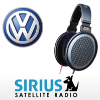 Amerikanische Volkswagenfahrer hören in Zukunft Sirius