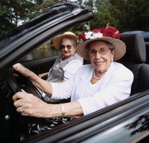 Auch ältere Frauen wollen noch mobil sein