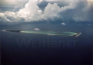 Marakei-Atoll in Kiribati; Foto: Wolfgang Weitlaner