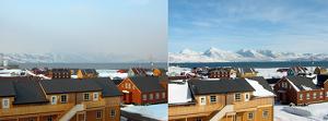 Die Luft über Spitzbergen ist deutlich verschmutzt (Foto: awi.de)