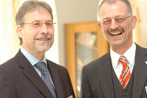 Robert Kordik (Buderus Austria) und Karl Strobel (Foto: fotodienst.at)