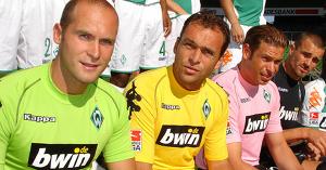 Wird Werder Bremen künftig mit dem bwin-Logo spielen? (Foto: werder-online.de)