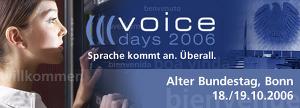 Voice Days, 18. - 19. Oktober in Bonn