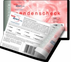 HelpDirect-Spendenscheck