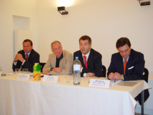 Franz X. Brunner, Uwe Bergmann, Andreas Hladky, Wolfgang Peterlik (Foto: euroevents-austria)