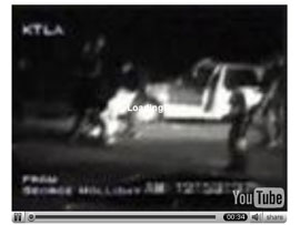 Wer Polizeigewalt auf YouTube veröffentlicht, macht sich strafbar (Foto: YouTube)