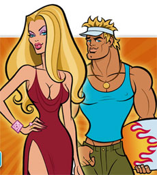 Es gibt kaum Porno-Games für Frauen (Grafik: Naughty America)