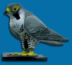 Roboterfalke erschreckt Tauben (Foto: Robop)
