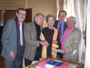 Götz Kauffmann, Sigi Bergmann, Elisabeth Fallenberg, Autor Peter Hopfinger, Roman Schliesser