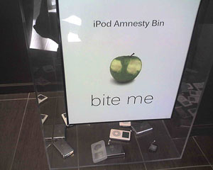 Der iPod-Mülleimer bleibt relativ leer (Foto: Flickr)