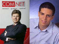 v.l.n.r.: Andreas Bergler (COMNET); Jaser Elmorsy (BlueBridge)