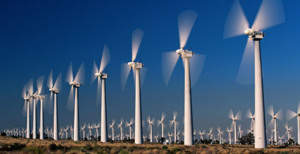Alternative Energien mindern CO2-Ausstoß (Quelle: pixelio.de)