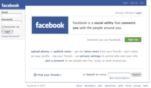 Facebook überholt MySpace (Foto: facebook.com)