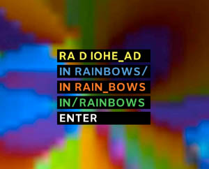 Radiohead geht neue Wege (Foto: inrainbows.com)