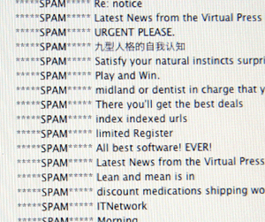 Newsletter sorgt für Spamexplosion (Foto: fotodienst.at)
