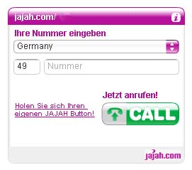 Jajah-Button auf eBay unerwünscht (Foto: jajah.com)