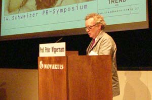 Peter Wippermann auf dem 14. Schweizer Symposium (Foto: sprg.ch)