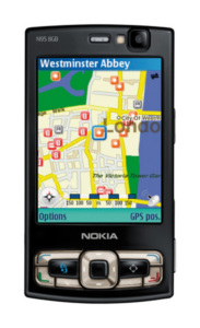 Nokia N95 navigiert mit GPS-Modul (Foto: nokia.com)