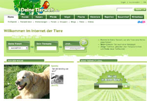 Tierinternet als neuer Social-Networking-Trend (Foto: deine-tierwelt.de)