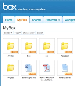 Anbieter wie Box bieten bereits Speicherkapazitäten im Web (Foto: box.net)