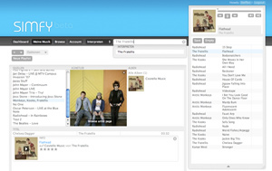 Auf simfy.de lässt sich Musik legal teilen und tauschen (Foto: simfy.de)
