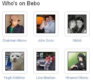 Eindeutiger Testsieger ist Bebo (Foto: bebo.com)