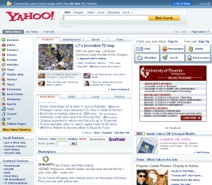 Yahoo bindet Drittentwickler in Mobil-Internet-Bereich ein (Foto: yahoo.com)