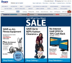Klage gegen US-Onlineshop Sears (Foto: sears.com)
