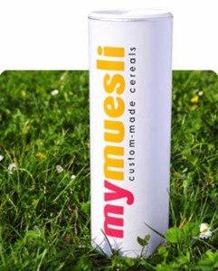 Das moderne Unternehmen setzt auch auf modernes Design (Foto: mymuesli.com)