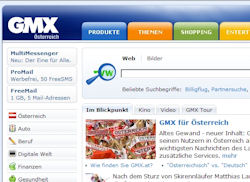 GMX startet Österreich-Portal