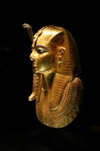 Tutanchamun-Ausstellung: Goldene Maske des Psusennes (Foto: fotodienst.at)
