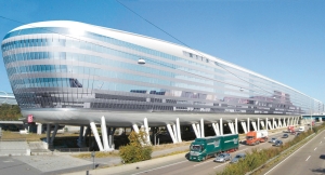 Das geplante Airrail Center am Flughafen Frankfurt (Foto: fraport.de)