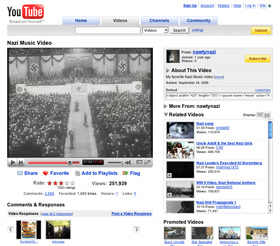 YouTube soll wegen rechtsextremen Inhalten verklagt werden (Foto: youtube.com)