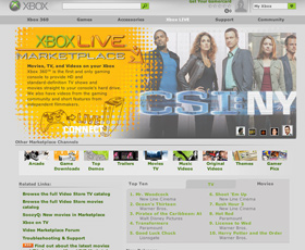 Der Video-Marktplatz von Xbox Live ist bisher noch nicht in allen Ländern verfügbar (Foto: xbox.com)