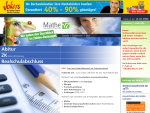 StudiVZ attackiert MatheVZ (Foto: mathevz.net)